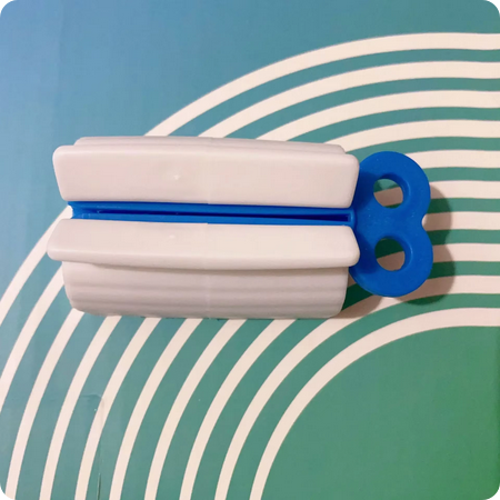 Exprimidor de Pasta de Dientes de Tubo Rodante con Soporte de Asiento Giratorio